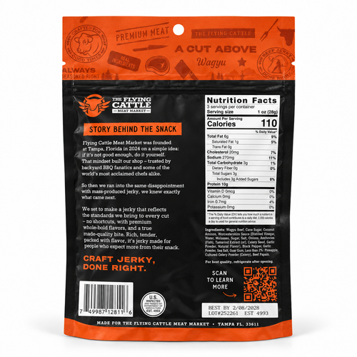 Classic Marinade Wagyu Beef Jerky